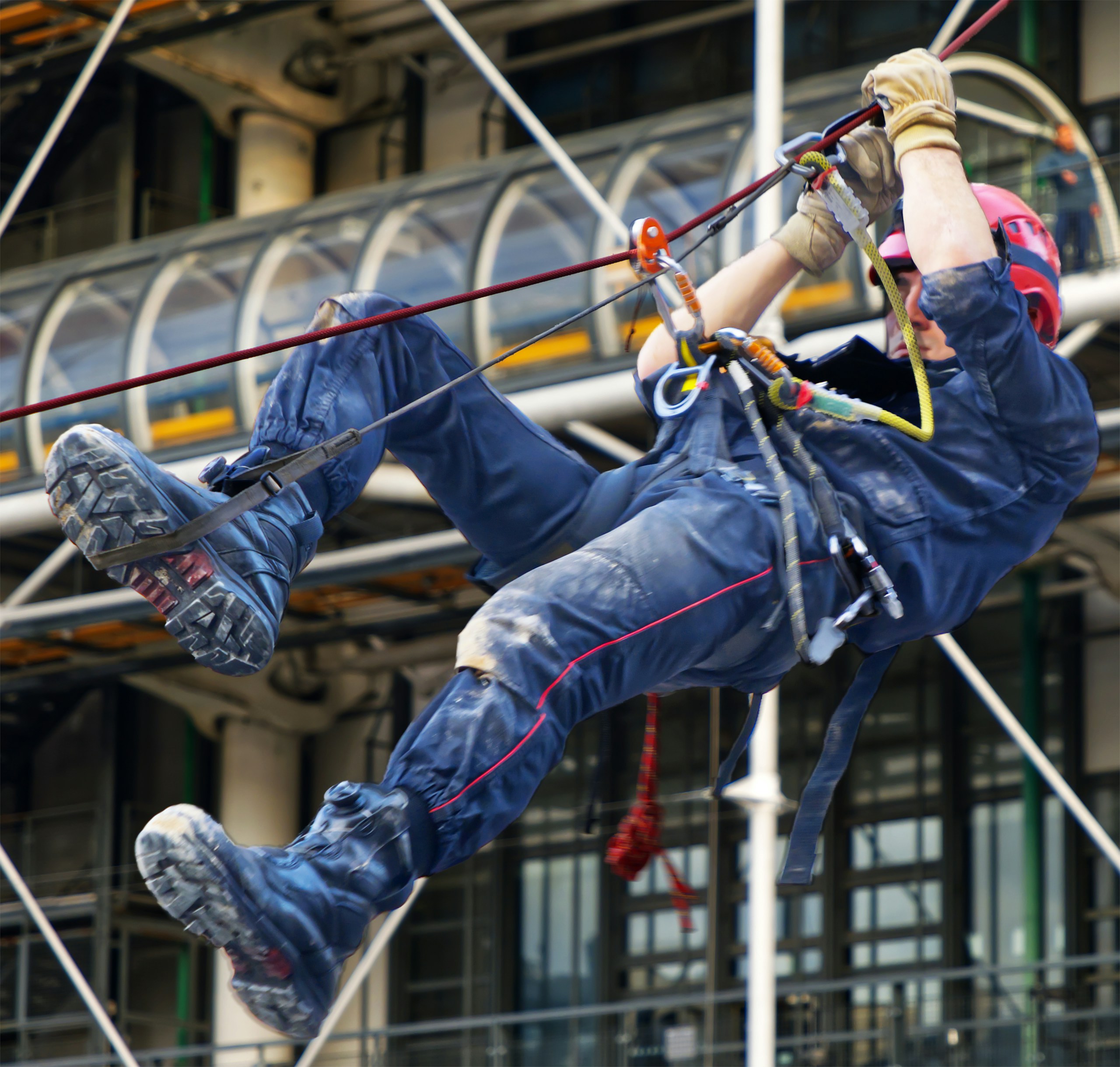 Rope access i byggprojekt, en effektiv och resurseffektiv metod